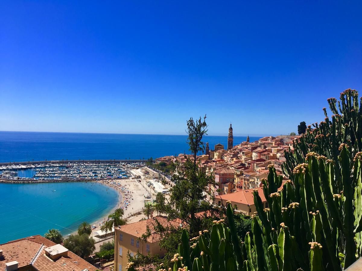 Apartmán Les Glycines Menton Exteriér fotografie
