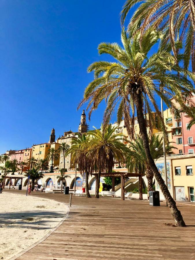 Apartmán Les Glycines Menton Exteriér fotografie